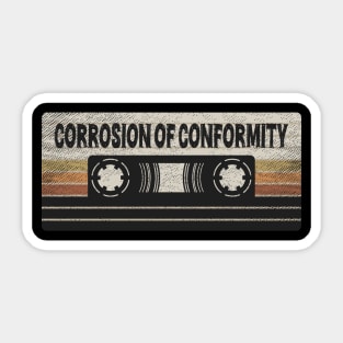 Corrosion of Conformity Mix Tape Sticker